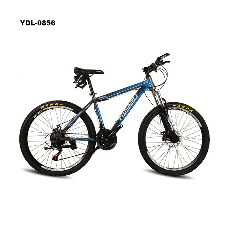 

China Wholesale 26 Inch High Carbon Steel Mountain Bikes 21 Speed Customized High Quality Bicycle Mountain Bike, Blue, yellow,white,gray blue,red,black and green