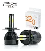 New model G20 led headlight H1 H4 H11 H13 COB chip 40w 4000lm