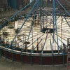 Hydraulic sliding formwork system for tower and super high building construction