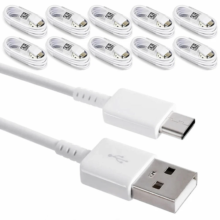 

New products power cable 100cm usb cable mobile phone android usb cable, White