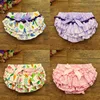 AJ-021 2019 hot selling latest floral ruffle PP shorts for toddler baby girls with tassels decorated & headband set wholesale