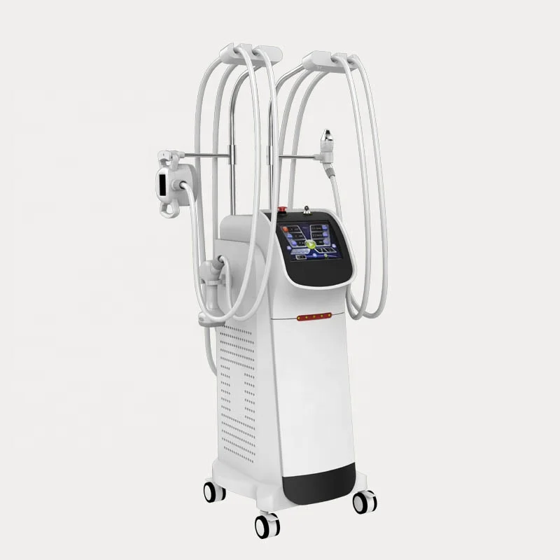

Cavitation Rf Vacuum Machine Roller Massager Anti Celulitis Body Shaping System, White