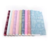 Factory Custom cheap waterproof English letter pattern flower wrapping paper gift roll