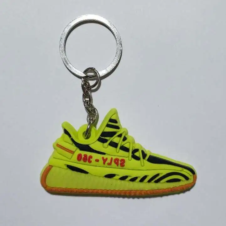 

red air yeezy 2 keychains/key chains/pvc key chain with detachable key rings