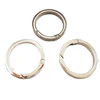 Small round shape key ring carabiner hook key chain