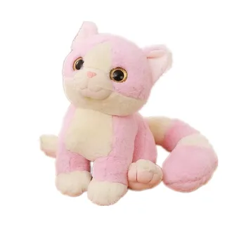 big eyed stuffed animals cat