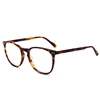 A2031 Retro round glasses frame can make reading glasses acetate optical frame for men