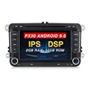 Mekede PX30 Android 9.0 IPS+DSP car dvd player for VW Bora Jetta Golf 5 6 Tiguan Passat CC Polo Caddy Amarok with best cooler