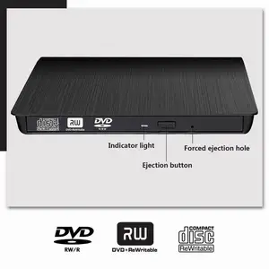 Portable USB 3.0 External CD DVD Drive PC Desktop
