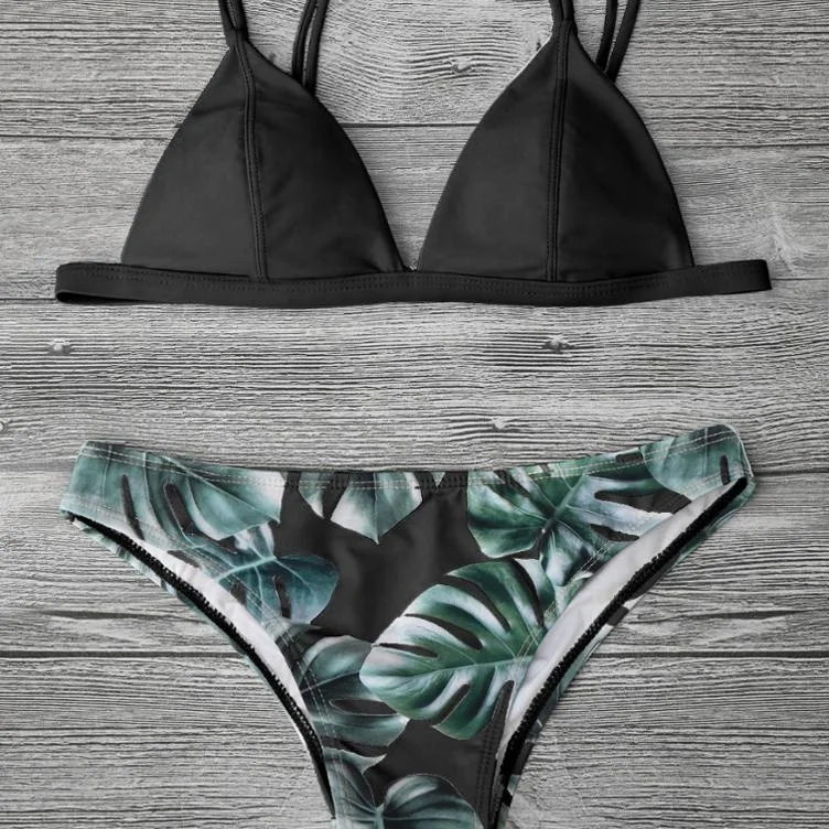 Rainbow Swimsuit Stripe Bikini Women Sexy Girl Swimwear