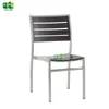 outdoor aluminum frame plywood chair patio cafe furniture restaurant