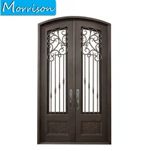 Китай поставщик дешевая Спальня дверь Нигерия железная дверь дешевая внешняя стальная дверь