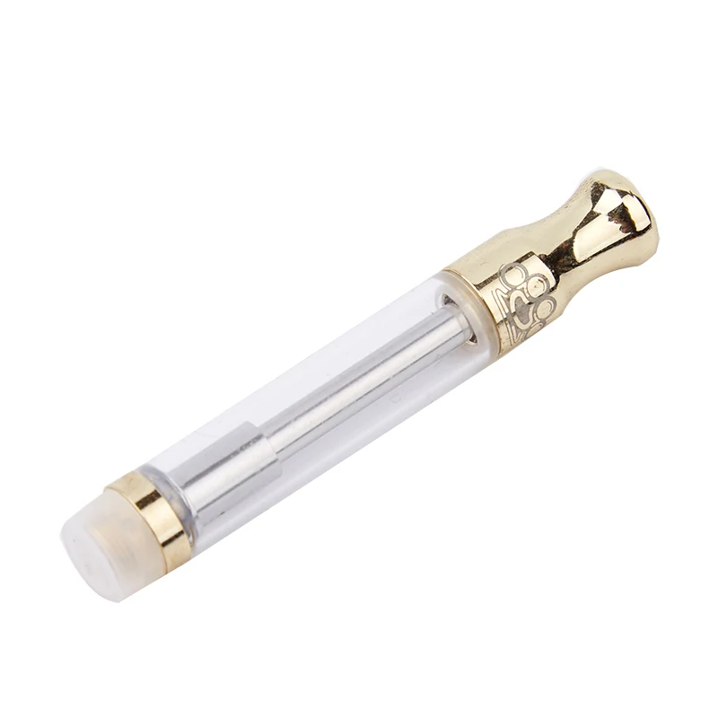 

Box Package Gold Color 1ml vape cartridge Brass Knuckless cartridges