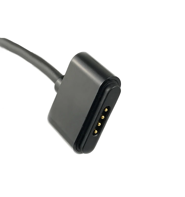 
4 Pin Magnetic Connector 4 Pin Pogo Pin To Usb Cable,PCB 4Pin Connector Male Female Connector Smartwatch 
