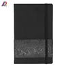 Elastic Bound Hardcover A5 Paper Notebook with Pocket Inside