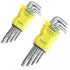 9PCS Allen Socket Hex Key Hexagon Wrench Set 1.5-10mm CRV Steel Torque Spanner Reinforced Toughen Metric Ball Ended Hand Tool