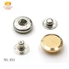 Fashion Making Buttons Metal Prong Snap button 14mm