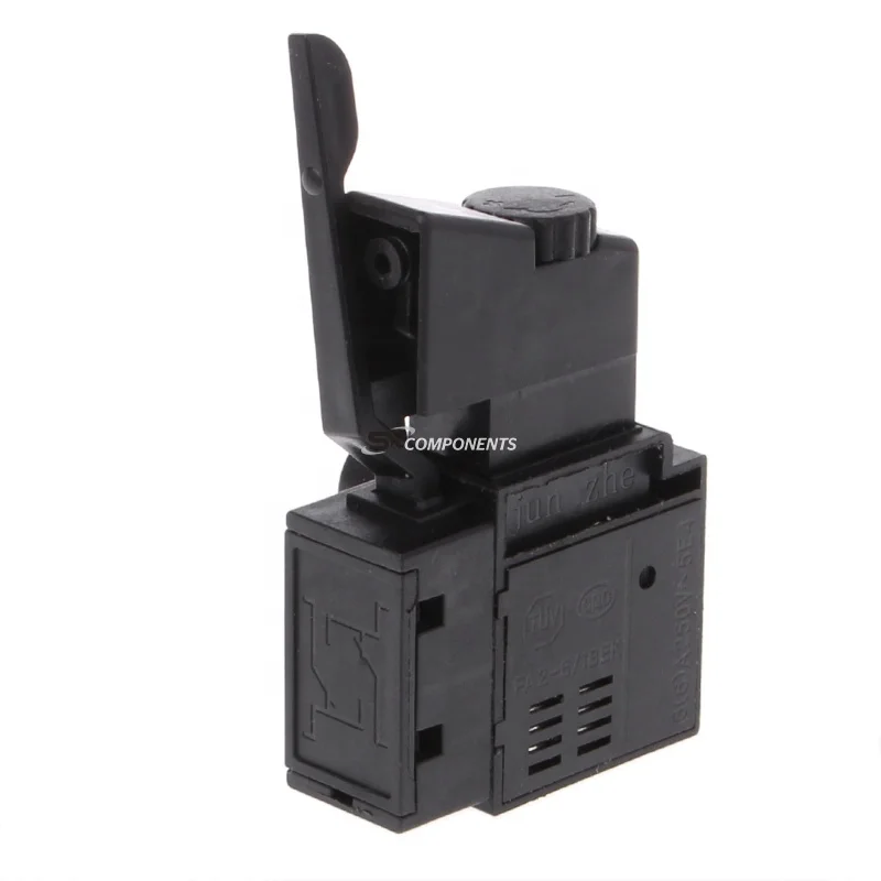 
FA2-6/1BEK Lock on Power Tool Electric Drill Trigger Button Switch with speed control 