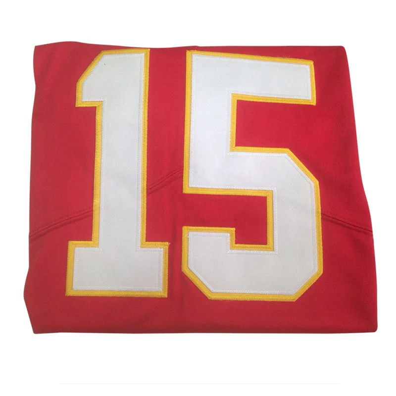 

Customized Patrick Mahomes II #15 Best Quality Stitched Jerseys, White;black;red;military green;camo