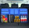 Car Rear Seat Back Storage Bag Multi Hanging Nets Pocket Trunk Bag Organizer