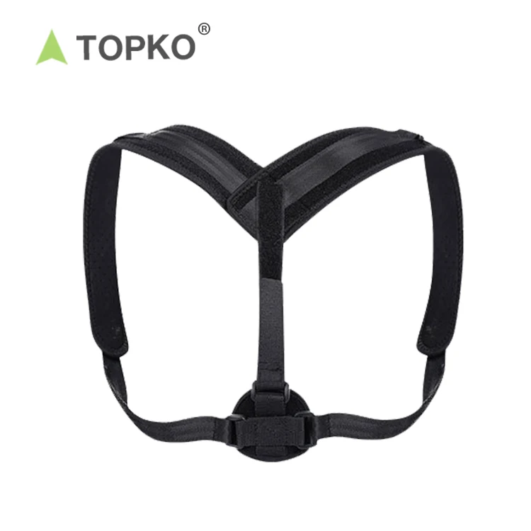 

TOPKO Professional Posture Support workout recovery private label posture corrector, Black