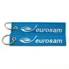 China Factory Polyester Long Length Style Event Embroidery Key Chain