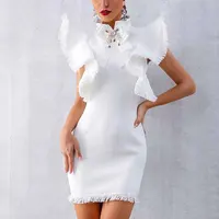 

Fashion Dress 2019 Bodycon Party Dress Muslim Clothing For Women