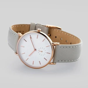 2019 chronograph women watches ultra thin leather band quartz watch fashion female wristwatch relogio feminino relojes