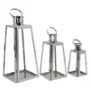 Wedding Decorative Metal Silver Classical Stainless Steel Lantern