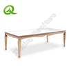 Large Wedding Dining Table Big Size Glass Mirroerd Dining Table