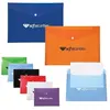 Custom Plastic Letter Size Poly Document Envelope One Pocket Folders with Logo