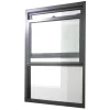 10 years warranty Australia AS2047 Standard single hung window commercial system double glazed glass windows