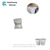 Good quality liquid platinum cure silicone rubber pouring for molds making