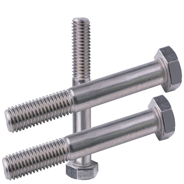 
Hot sale 18 8 stainless steel hex bolts with half thread  (60771734200)