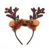Creative Christmas Glowing Antler Headband for Children's Toy Ball Props