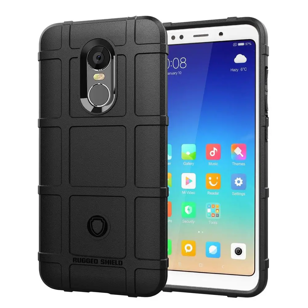 

shockproof tpu mobile phone case for Xiaomi Redmi 5 Plus back covers, 5 colors