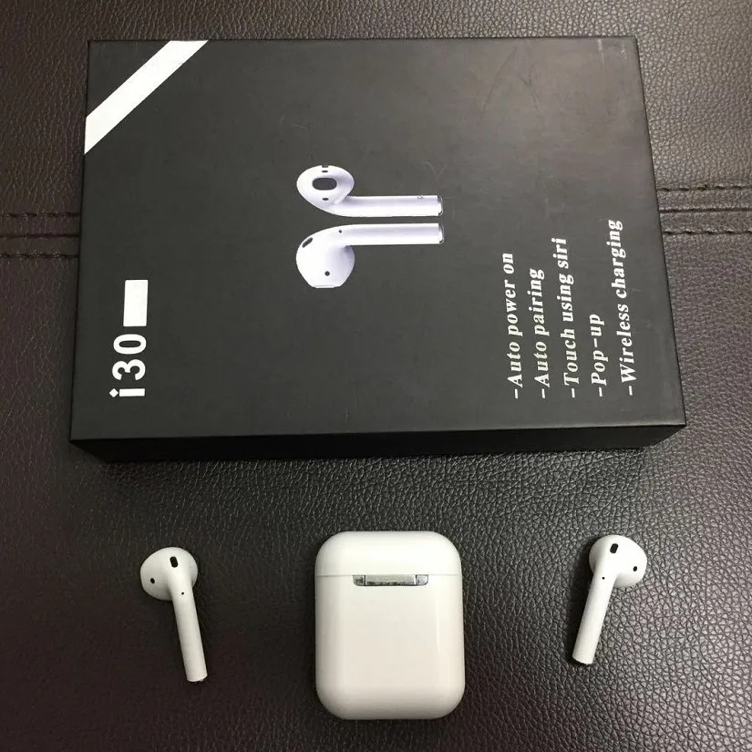 

New arrival Pop Up i30 TWS Wireless Earbuds Earphone BT5.0 Auto Pairing Wireless Charging Headphones, N/a