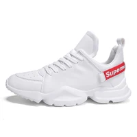 

Men's Fashion Running Breathable Shoes Athletic Sneakers white shoes men