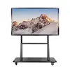OEM 10 Points IR touch 60 inch lcd monitors interactive flat panel Touch screen monitor LCD for office&school use