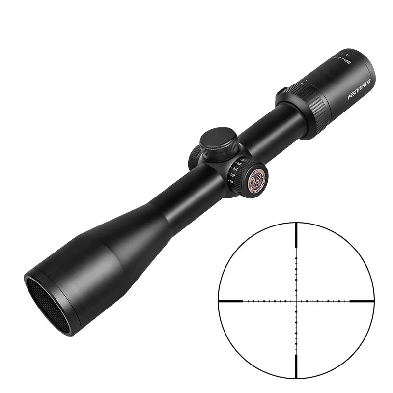 

Wholesale OEM Manufacturer WESTHUNTER WT-1 4-16X44SF Tactical Optical Rifle Scope For Long Range Thermal Gun Scope Hunting