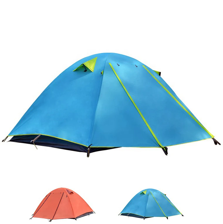 

Outdoor Aluminum Pole Folding Double Person Camping Tent, Customized