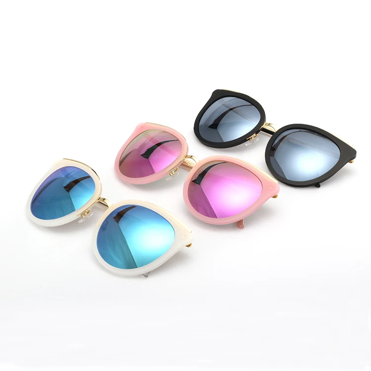 

Wholesale Mirror Acetate Sun Glasses Shades Sunglasses ZC L4006 HW
