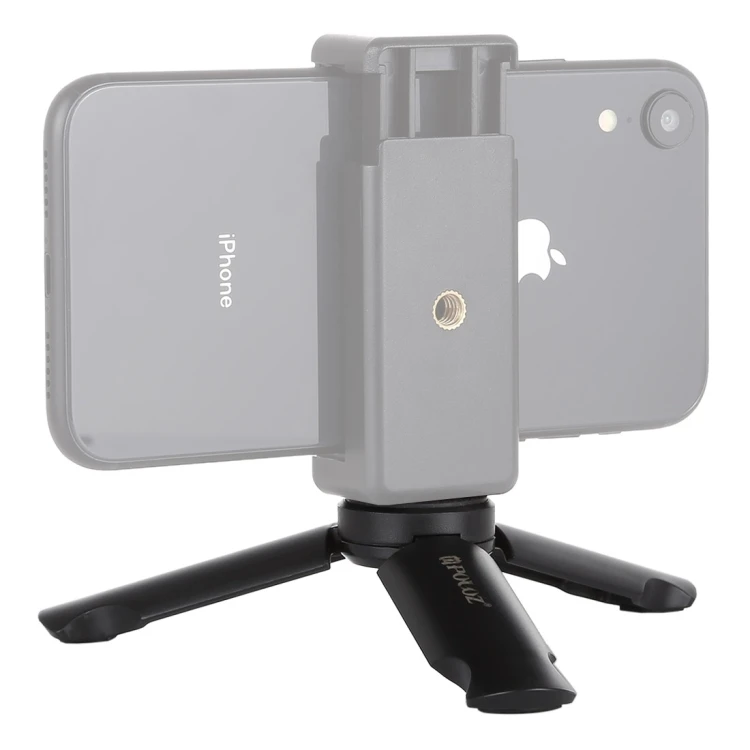 Drop shipping PULUZ Portable Folding Plastic mini Tripod for GoPro and Other Action Cameras Cell Phones