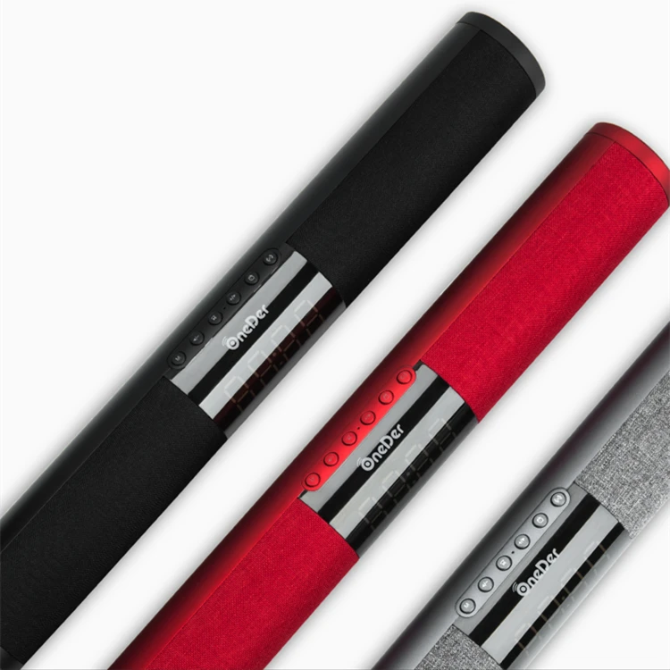 

Top Quality Home Theater Stereo Good Sound Fashion Design LED Display Clock Alarm Wireless BT Home Theater Speaker, Black/red/grey