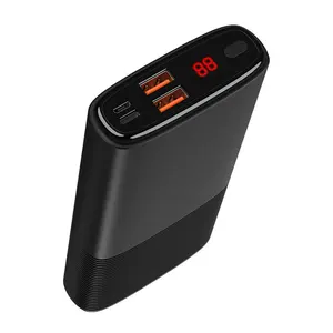 20000mAh Portable Power Bank USB C PD QC 3.0