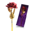 2019 New Arrival Promotion 24K Gold Foil Rose Flowers Gift for Women Of Valentine Day Gift, Birthday Present, Mother's Day Gift