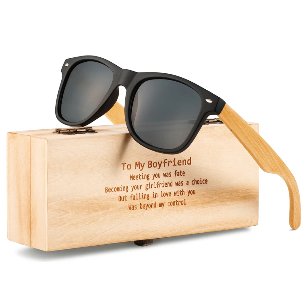 

2019 Polarized Wood Glasses Hand Made Vintage Wooden Frame Male Driving Sun Glasses Shades Gafas With gift Box