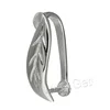 Leaf 925 Sterling Silver Pinch Bail