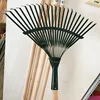 Factory supply wholesale custom different types of rakes with wooden handle