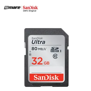 Original SanDisk Ultra  SD card  32GB 64GB 128GB 256GB 16GB Class10 Memory Card C10 R80mb/s USH-1 Support for Camera